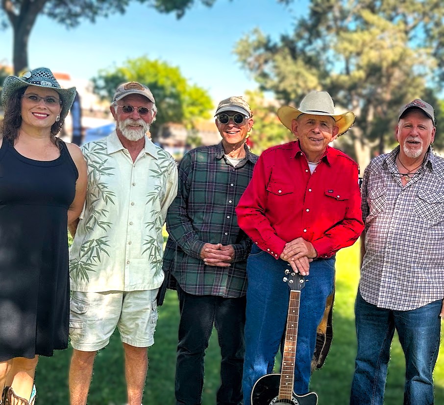 The Lucky Horseshoe band at Concert In The Park